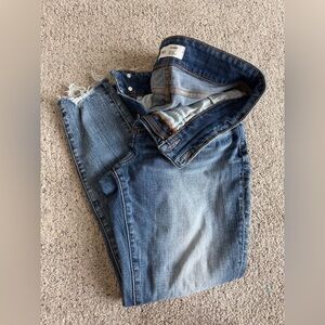 BKE Gabby distressed jeans, size 27